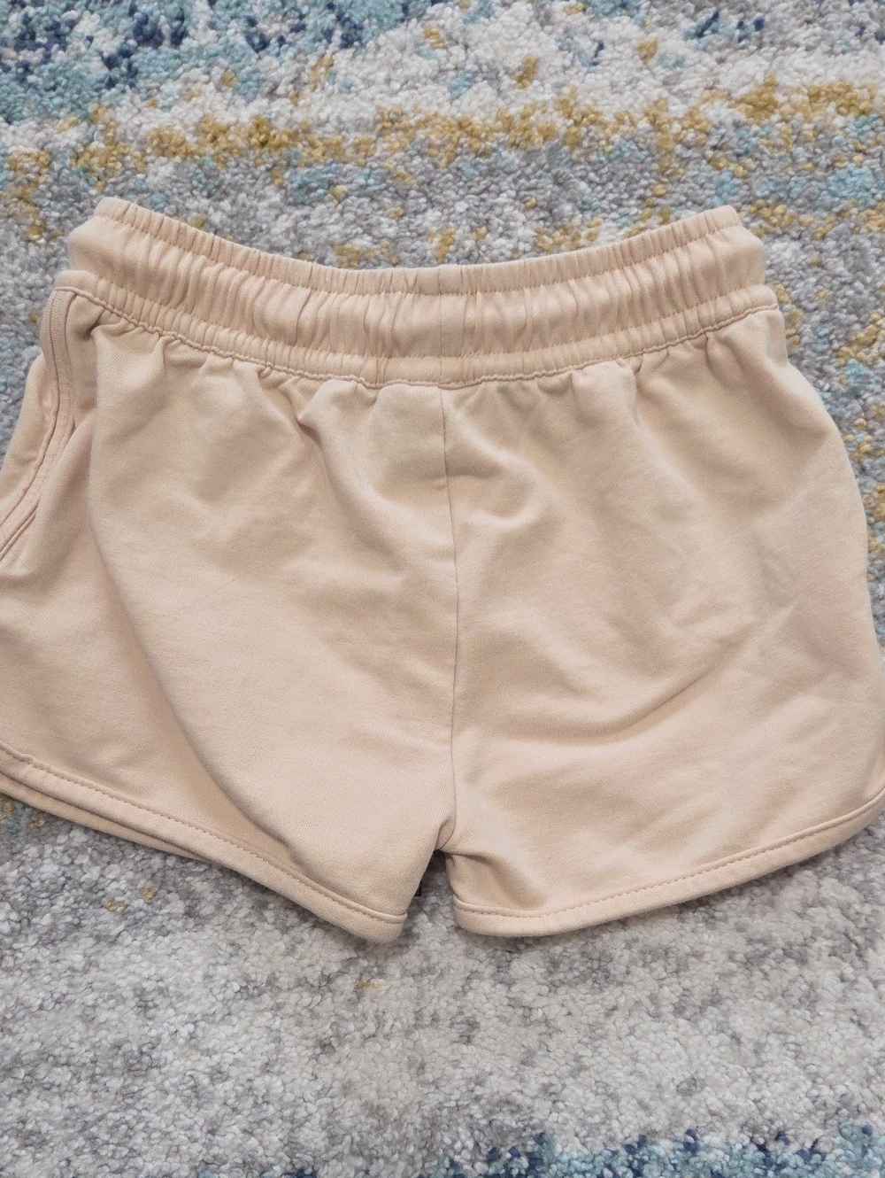 The Little Surfer Dude Beige Everyday Shorts - Picture 2 of 3